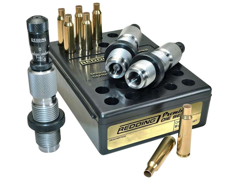 Misc. Accessories Redding Reloading Equipment Ready Series 26 Nosler Premium Series Deluxe Die Set